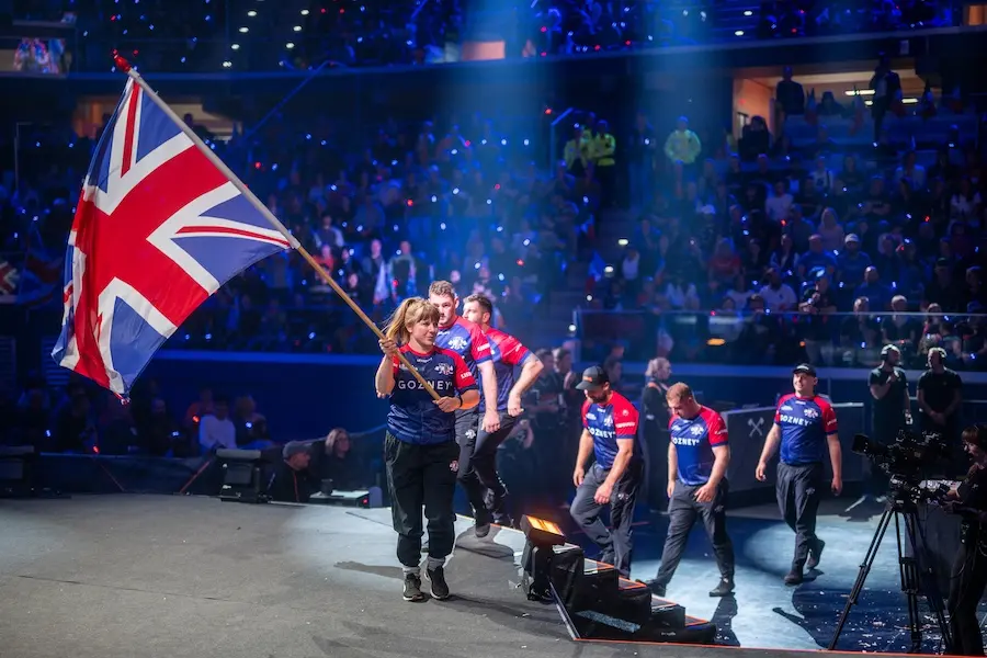 Team Gb stage walk on.webp