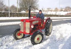 Tractor drifting on a sunday morning.....