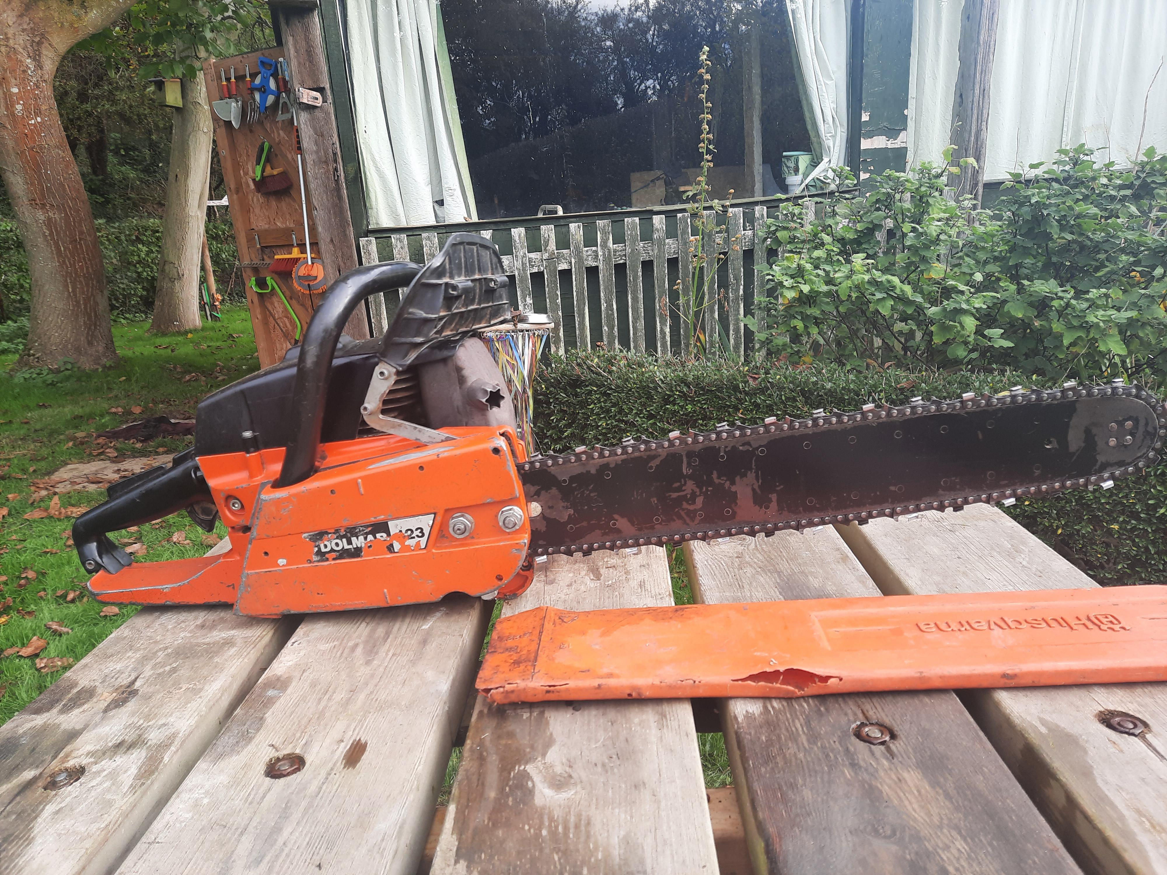 Custom Powder Coated Outer Dog Spike For Sachs Dolmar 123 133 143 Chainsaw