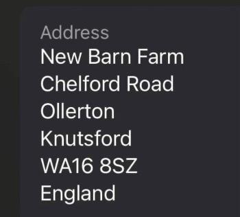 New barn farm