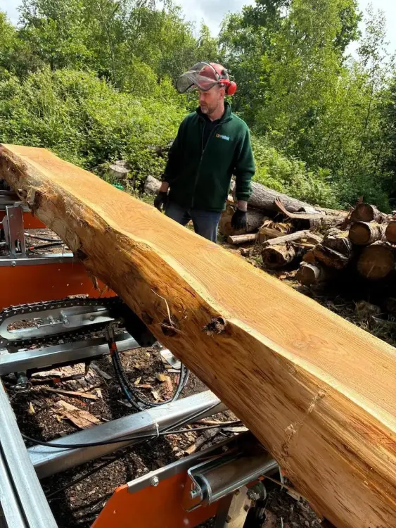 The Norwood sawmill will allow landowners to process own timber.webp