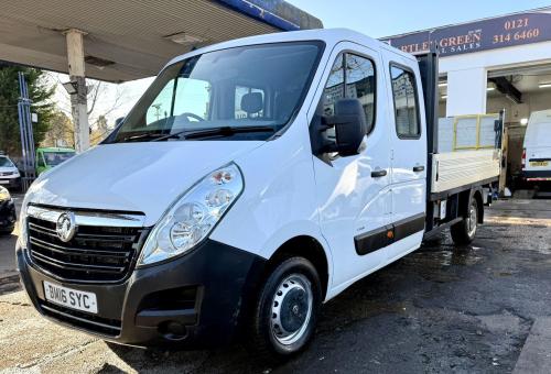 More information about "VAUXHALL MOVANO CREW DROPSIDE WITH TAIL LIFT EX MINISTRY OF DEFENCE 2016 LOW MILES 0NLY 63K!"